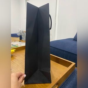 Black Gucci Paper Bag